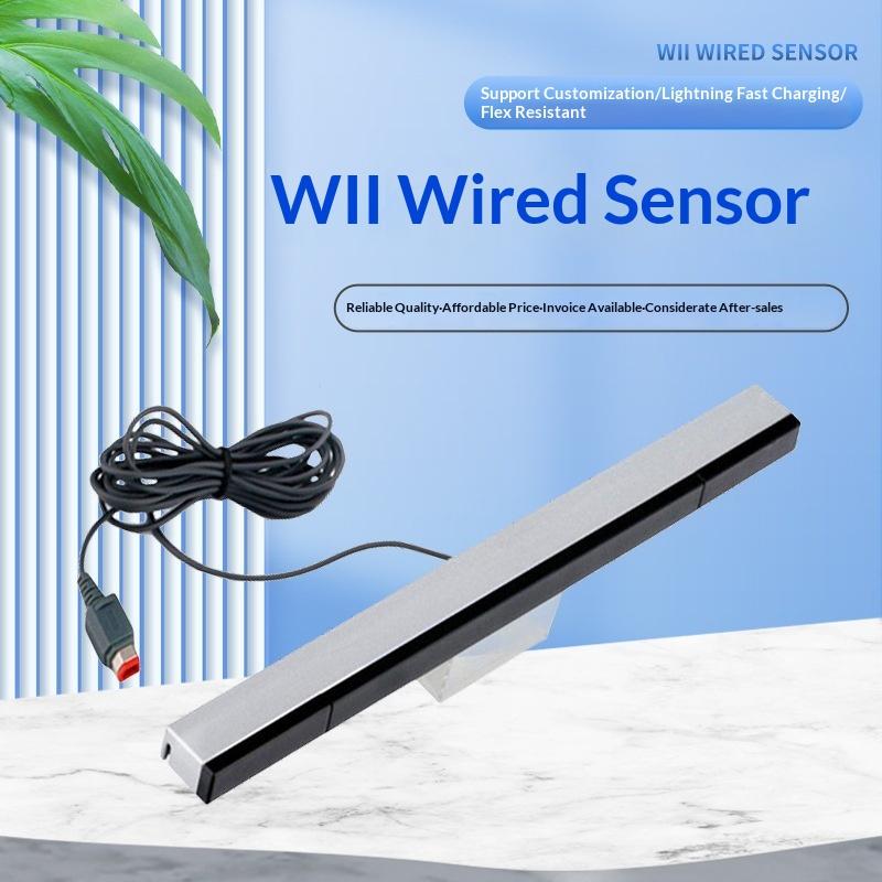 Wired Motion Sensor Receiver With Extension Cord Wired Motion Sensor Bar Wired Remote Sensor Bar For Wii Wii U Console