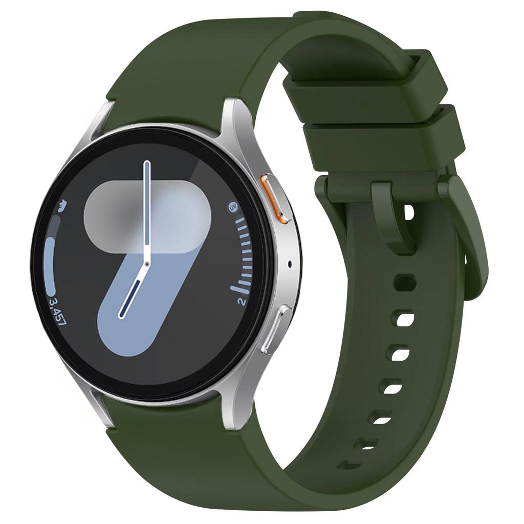Silicone Strap for Samsung Galaxy Watch 4 Classic 46/42mm 5 Pro 45mm Bracelet for Galaxy 7 6 5 4 44mm 40mm/6Classic 47 43mm Band