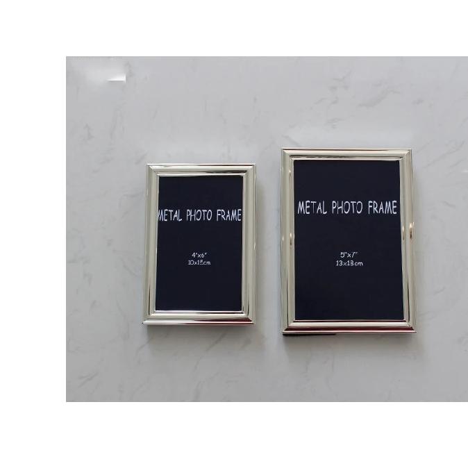 Aluminum European Photo Frame 5/6/7/8/10in High-grade Wedding Picture Frame Stand for Pictures Home Desktop Decor Gift