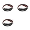 3X Car Front Bonnet Rubber Seal Strip For Toyota Corolla 2007-2013 53395-02030 5339502030