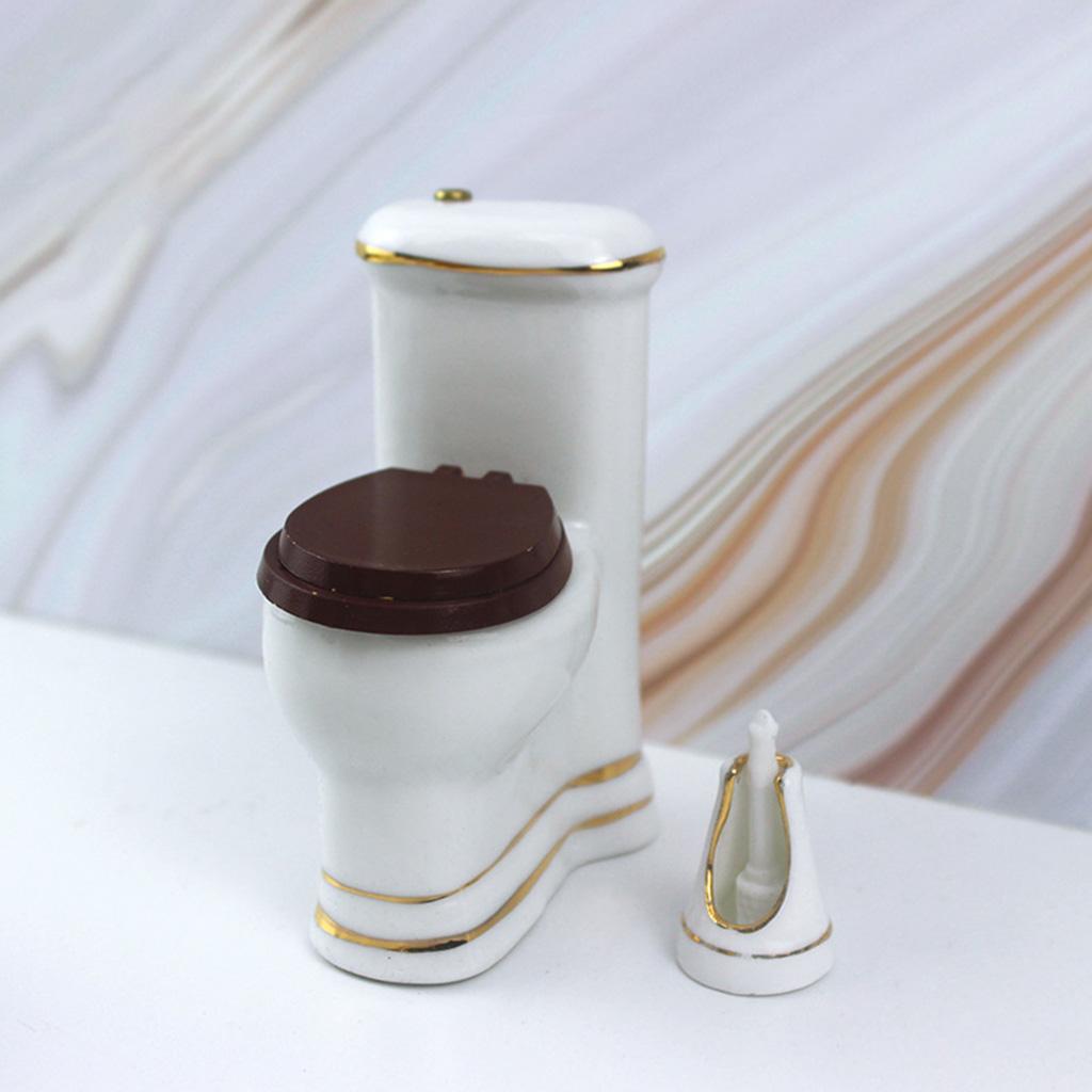 1:12 Dollhouse Mini Furniture Decor Simulation Bathroom Furniture Toy for Girls