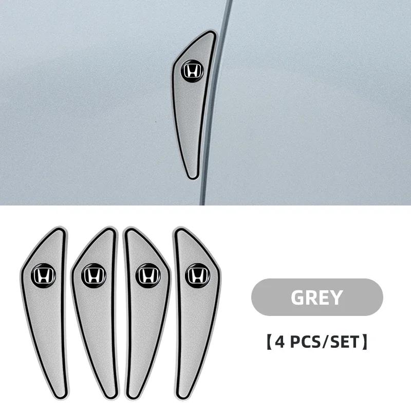 4pcs Car Door Bumper Strip Protection Strip For Honda Civci FIT CRV Accord Jazz HRV Dio Stepwgn Prelude Odyssey City CRX Pilot
