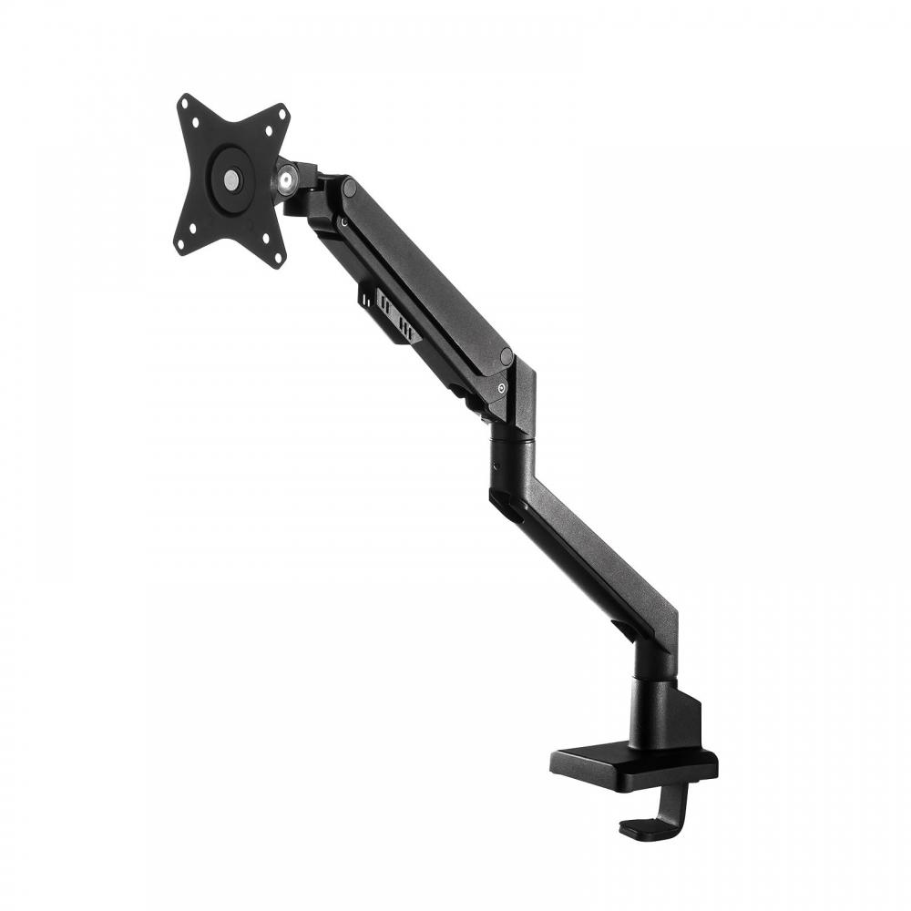 

Sanwa Supply Monitor Arm One Gas Spring Type Thin Short Clamp Black CR LAC1403BK