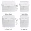 4/5L Pickle Jar with Press Plate Leakproof Kitchen Organizer Bins For Gherkin Sauerkraut Olive And Kimchi Storage Container