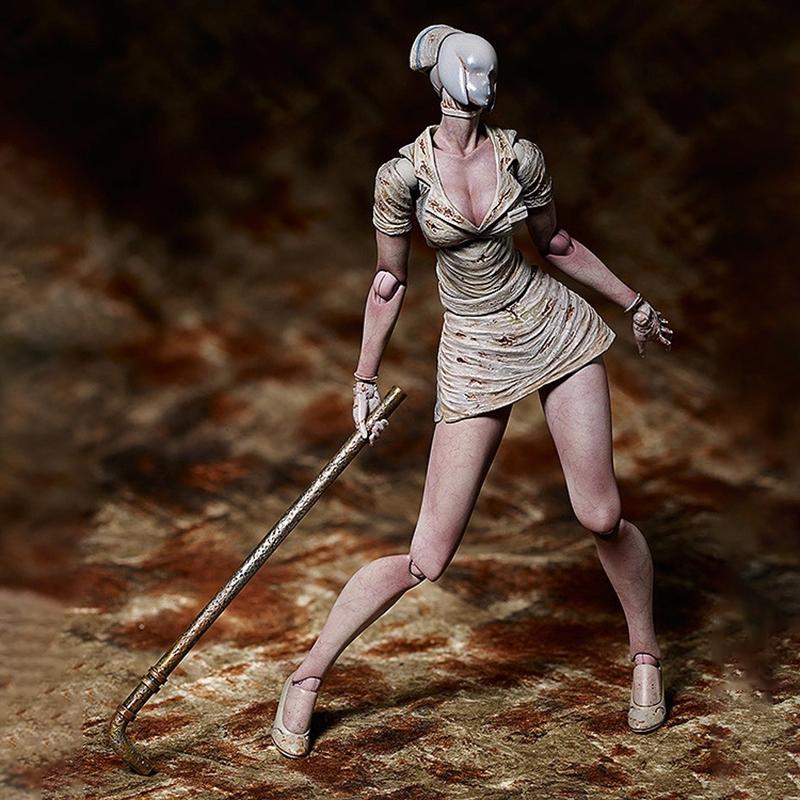 15cm Figma Sp-061 Silent Hill 2 Figure Bubble Head Nurse Action Figures PVC Movable Limited Edition Collection Model Toys Gifts