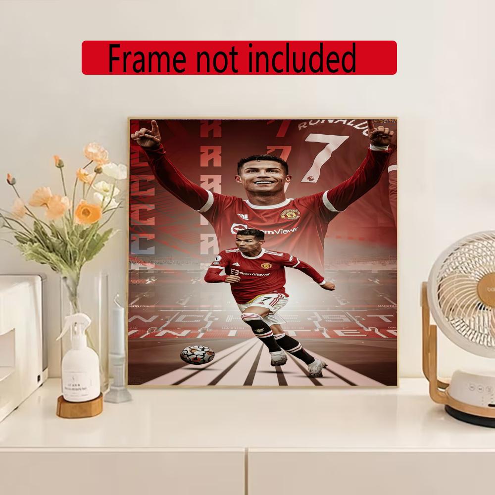 Manchester Diamond Painting Round Diamond Mosaic Rhinestones Diamond Embroidery Craft Kit Wall Decor Without Frame
