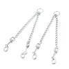 Metal Clasp Dual Dog Coupler Multi Sizes Option Metal Dog Chain Pet Traction Rope  Pet Park Visit