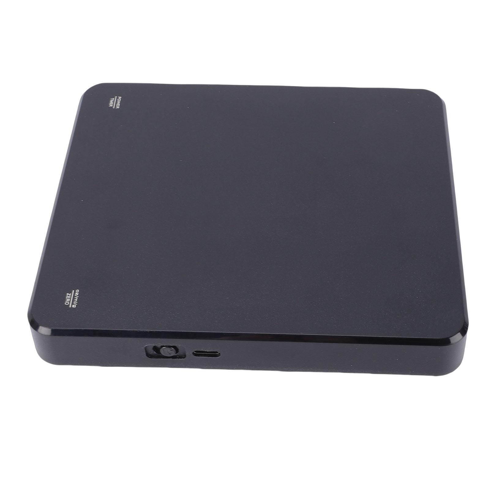 Coffee Scale with Timer 0.1g High   USB C Rechargeable Coffee Scale with Backlit Screen Silicone Mat