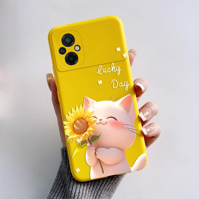 For Xiaomi Poco M4 M5 M5S Phone Case Cute Popular Butterfly Astronaut Soft Silicone Bumper For Poco M5 M 5 S M4 Back Cover Shell