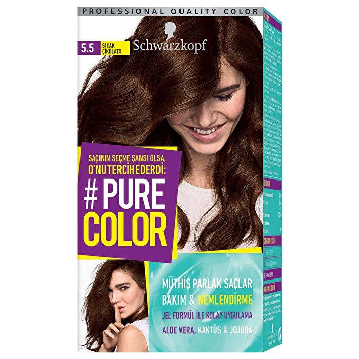 

Горячий шоколад Schwarzkopf Pure Color 5-5
