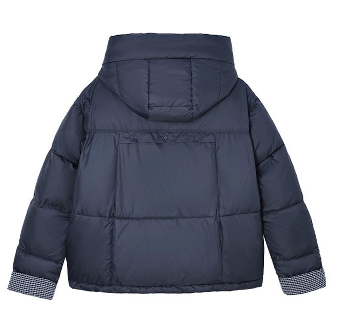 Women's Short Winter Jacket Warm Hooded Loose Cotton-Padded