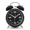 Classic 4-inch Metal Ringing Alarm, Silent Fashion Gift Pendulum Clock, Study Lazy Clock