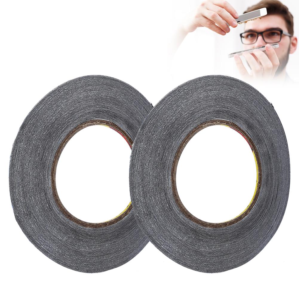 (2Pcs Set) 50M DoubleSided Tape UltralThin Super Sticker for Phone Screen Repair(2mm 0.08in )