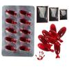 Actor Spitting Blood Special Effects Makeup Halloween Simulation Prank Washable Fake Blood Plasma Spitting Blood Capsule Fake Bl