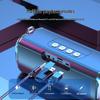 AI Smart Bluetooth Speaker T16: Dual Speakers, Large Volume, Card Slot, Long Battery Life, Subwoofer