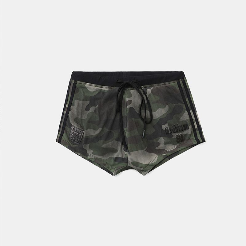 South Korea Badblood American Vintage Camouflage Shorts Women Casual Pants Niche Three Pants Sweat Pants Gyaru Hot Pants
