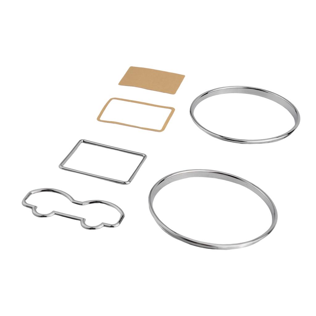 Armaturenbrettverkleidung Tachometerblende Zierringe für Instrumente Leichtgewicht Nicht verformbar Schnelle Installation