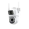 360° Dual-Screen Wireless Binocular Security Camera with Night Vision