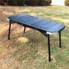 OEING Outdoor Folding Aluminum Alloy Tactical Picnic Table