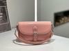 Damen Echtleder Sattel Crossbody Tasche - Vielseitige Kleine Mode Hüfttasche