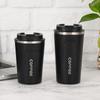 Gradient Color Smart Stainless Steel Travel Thermos Cup for Car – Portable and Stylish Water Cup for Women