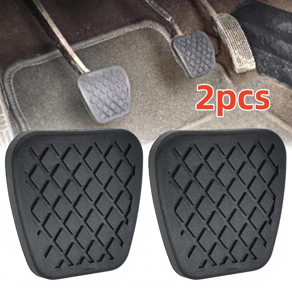 2 Stück Gummi Brems- Kupplungspedalauflagen für Honda Civic Accord CR-V CRX Element Prelude für ACURA Integra TSX RSX TL Vigor - Rutschfest, Auto Pedalabdeckungen
