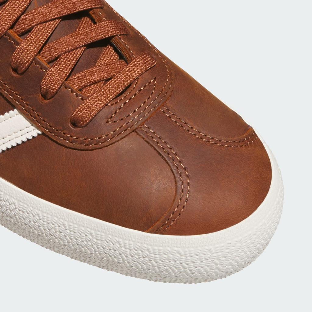 adidas GAZELLE ADV HQ7547 Unisex Originals Sneakers Dusky Bronze / Chalk White / Off White