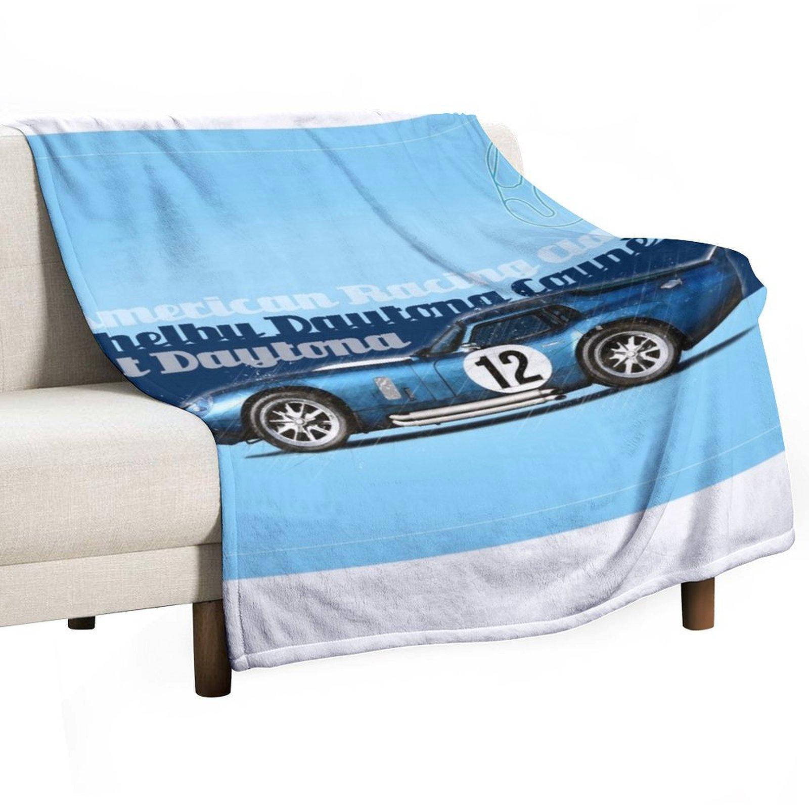 Shelby Daytona Coupe Throw Blanket for sofa Multi-Purpose Single Blankets For Sofas Blankets 30x40in