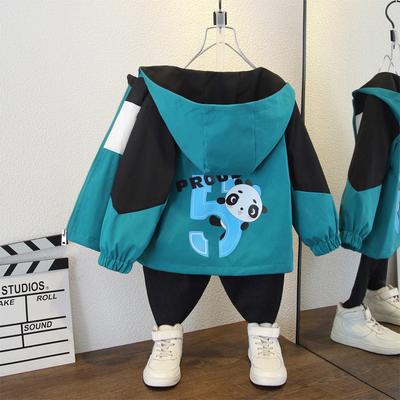 Kinder Hübscher Mantel 2025 Frühling und Herbst Jungen Freizeit Outdoor Hardshell Jacke