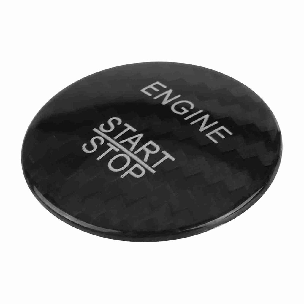 Rote Carbon Motorstartknopf Abdeckung Zierleiste für A B C GLC GLA CLA ML Klasse