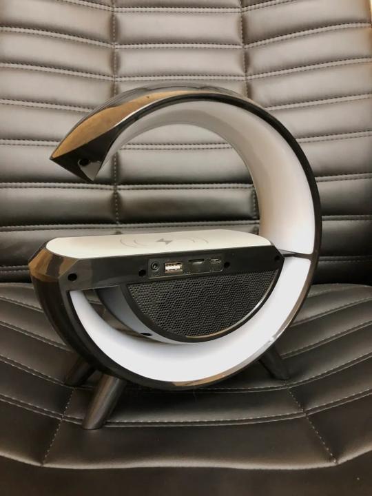 Intelligentes Nachtlicht G-Smart Light Sound Machine mit kabelloser Telefonaufladung und Bluetooth-Lautsprecher