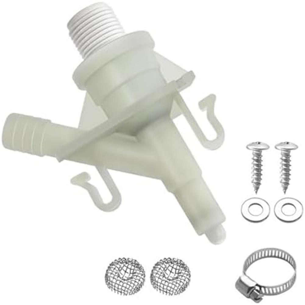 RV Toilet Valve Kit RV Toilet Parts Suitable for Camping Pedal Flush Toilets for Domitic Toilet 300 310 320 Models