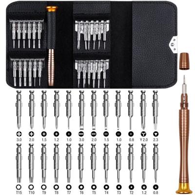 25 In 1 Multi-purpose Model Precision Hand Tools Screw Driver Kit Screwdriver Combination Set for  Mobile Phones Laptop Disassembly and Repair Tools