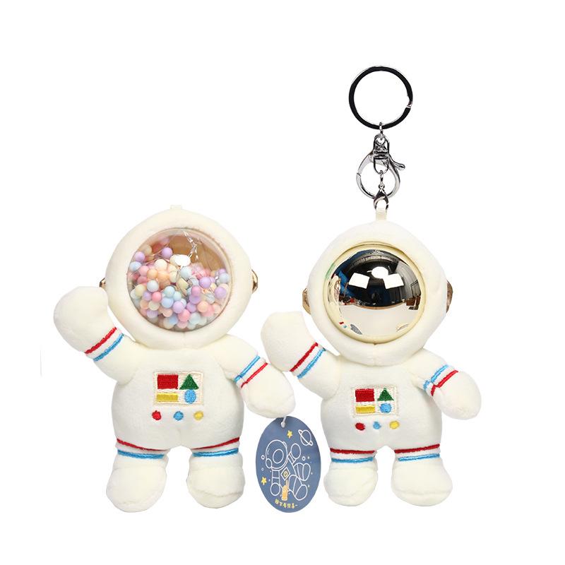 Cute Astronaut Pendant Portable Cartoon Plush Toy Lightweight Backpack Decoration Great Gifts For Boys Girls