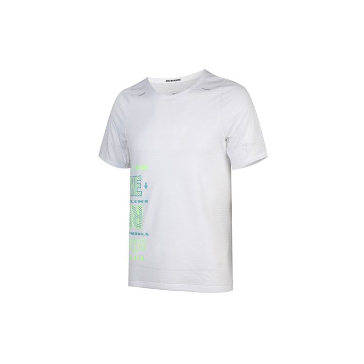 Nike Rise 365 Future Fast White Men s Running T-Shirt CK0678-100 XL