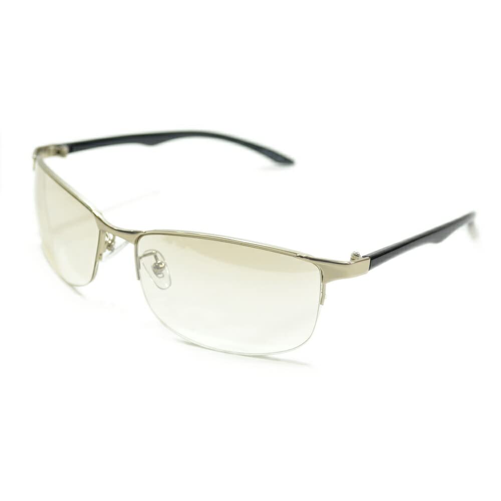 [MERRY PLEASURE] Sunglasses, Fashion Glasses, Slightly Bad BoyTough Guy Style, Lightly Tinted Lenses, Colored Lens Sunglasses, Men's and Women's, UV
