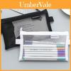 Transparent Mesh Pencil Bag For Students With Large Capacity Storage**