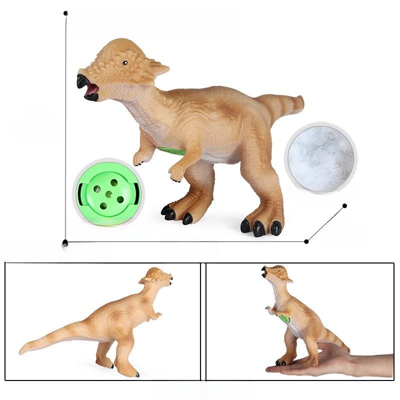 Jurassic Dinosaur Model Toy With Sound Effects For Kids Educational Playset