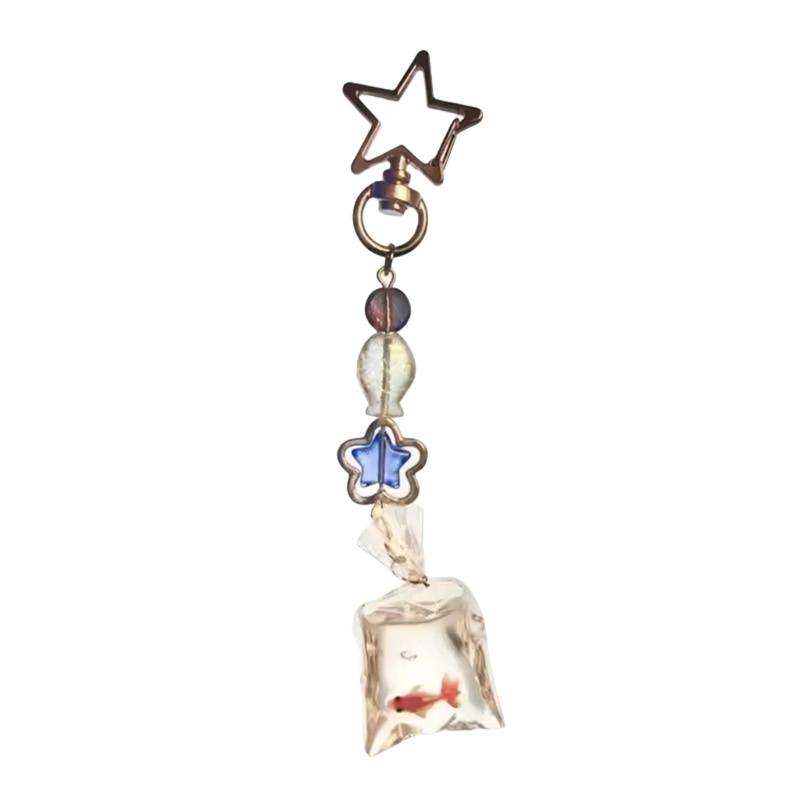 

Handmade Beaded Keychain With Unique String Design For Individualized Style And Taste Perfect For Keys Or Bag Decoration