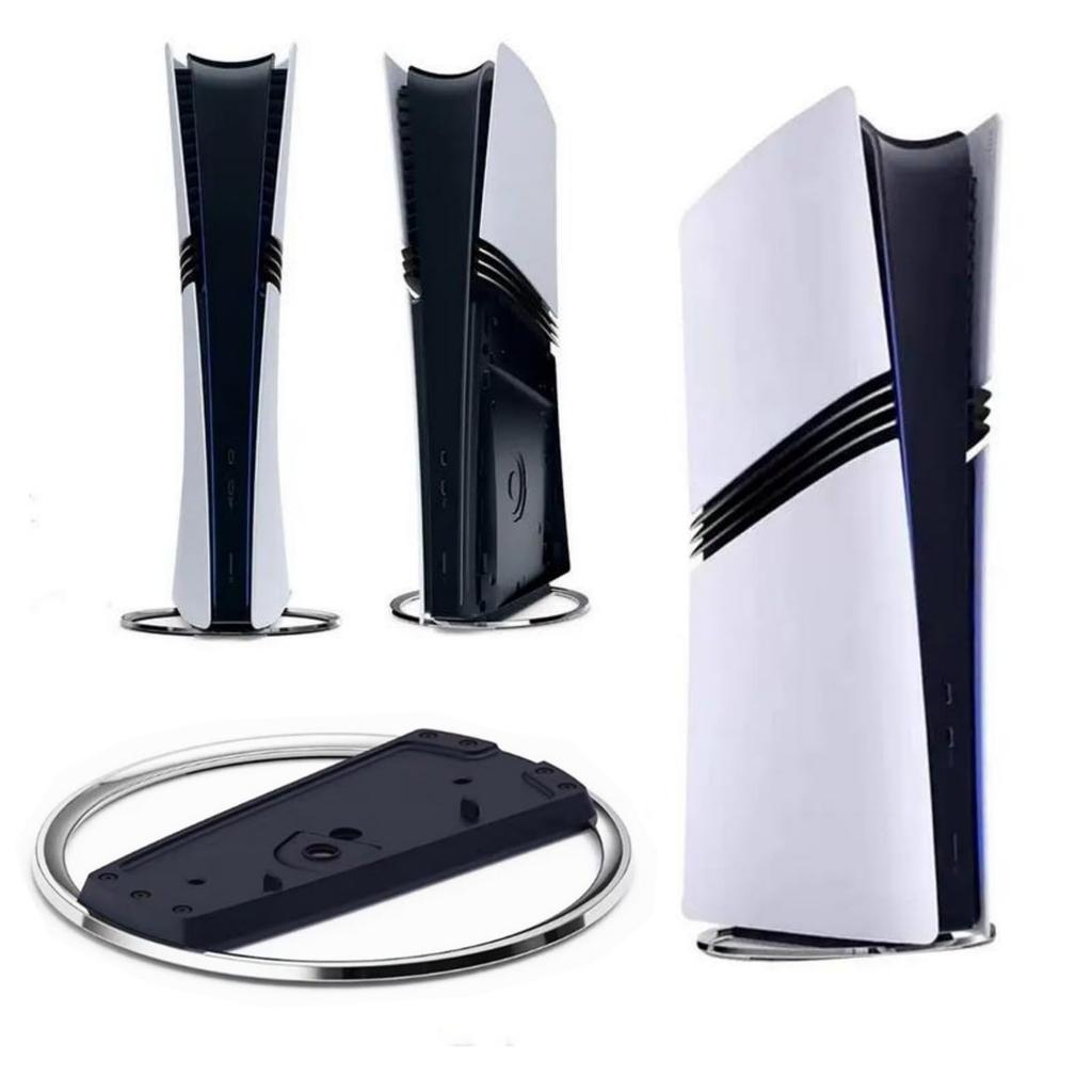 XBERSTAR PS5 Pro Vertical Stand for Sony PS5/PS5 Slim/PS5 Pro Console, Stand Base, PS5 Pro Stand Accessories