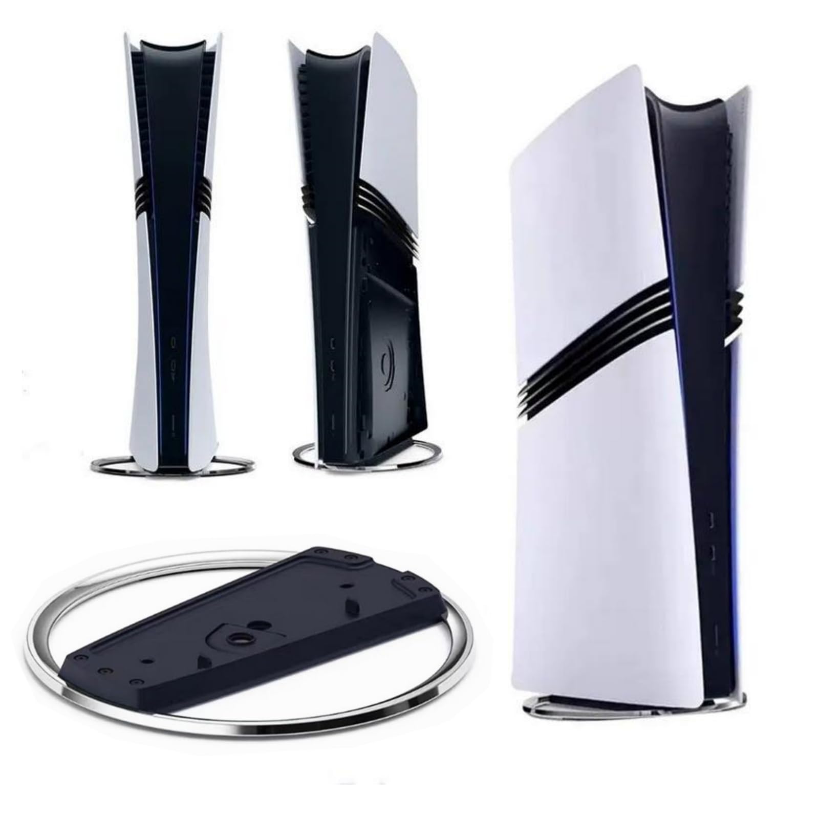 

XBERSTAR PS5 Pro Vertical Stand for Sony PS5/PS5 Slim/PS5 Pro Console, Stand Base, PS5 Pro Stand Accessories