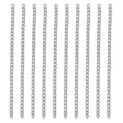 32.8 Feet Copper Curb Chains Cuttable Length DIY Crafts Elegant Style Metal Craft Chain Jewelry