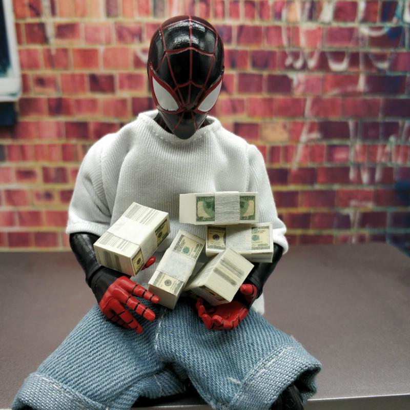 100 sheets/set Mini Dollar 1:12 Dollhouse Miniature Doll house