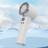 Portable Handheld Fan Low Noise Multi Speed Adjustment Ice Refrigeration Technology Handheld Cooling Fan for Outdoor