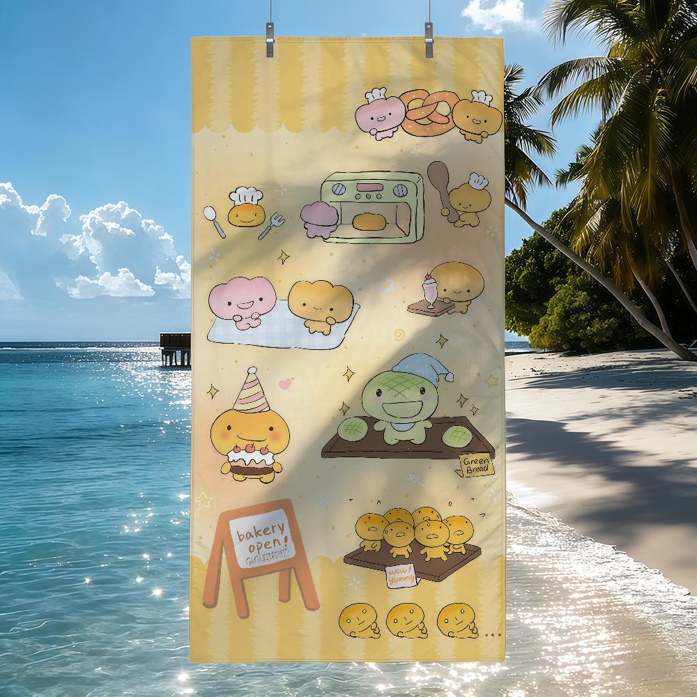 

Cartoon K-Kogepan cute kawaii Towel Quick Drying Beach Towels Are Suitable For Swimming Pools Camping Yoga And The Gym W40*H60(CM)
