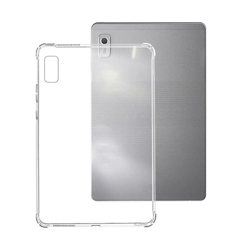 Lenovo Tab M9 için Kılıf (9.0") Darbeye dayanıklı TPU Silikon Yumuşak Deri Koruyucu Şeffaf Kılıf Lenovo Tab M9 HD 2022 TB310F için