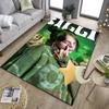 Bi-llie music Artwork Office Rug Chair Mat, Game Carpet, Suitable for Front Door, Bedroom, Living Room, Desk, Holiday Gift