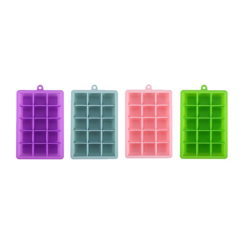 Silicone Ice Cube Tray Set