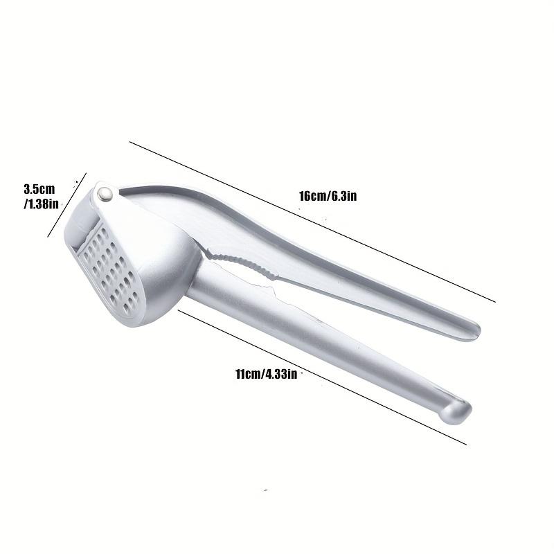 

1 шт. Кухонная утварь из нержавеющей стали, Зажим для тарелки из нержавеющей стали против ожогов, Зажим для чесночной пасты, Многофункциональный зажим для грецких орехов, Кухонные инструменты для дома Garlic puree clip