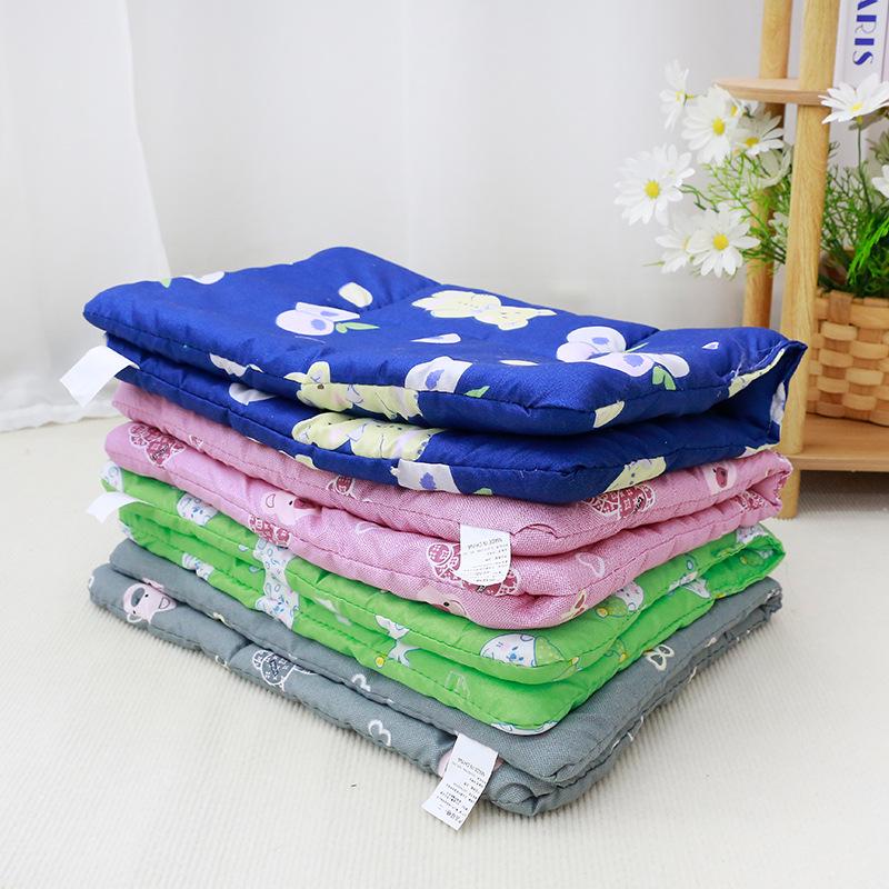 Washable Cotton Dog Bed Pad - Summer/Spring Cat Mattress for Air-Conditioned Rooms